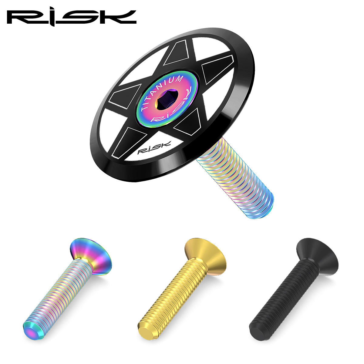 Snapback Hat Flat - RISK 1pc Bicycle Titanium Alloy Stem