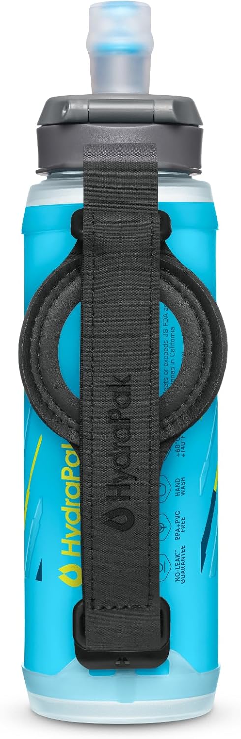 Running Cap Lightweight - Collapsible Handheld Running Water Bottle with