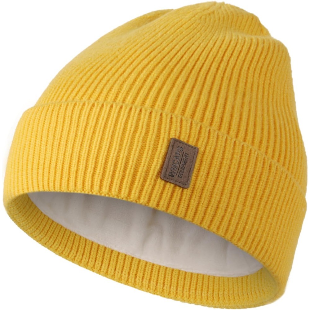 Beanie Cuffed Knit - Wmcaps Winter Beanie for Men Women,