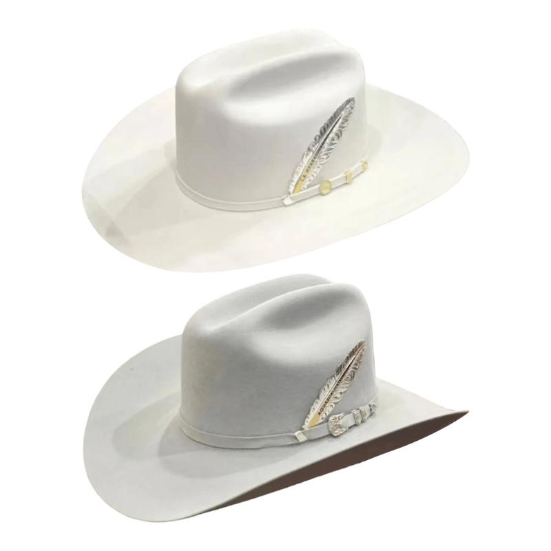 Fedora Hat Wool - 39BB Elegant Gentleman Wool Fedoras Hat
