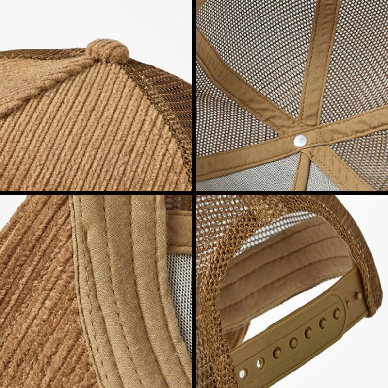 Corduroy Mesh Sport Cap Custom - Corduroy Cap 5 Panel recension och pris