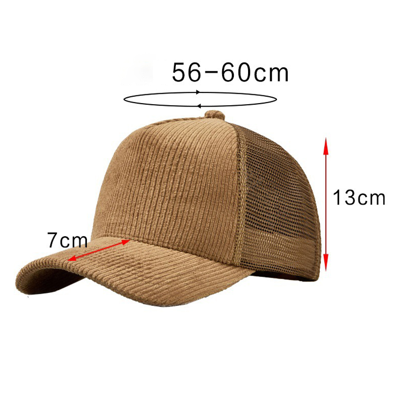 Corduroy Mesh Sport Cap Custom - Corduroy Cap 5 Panel recension och pris
