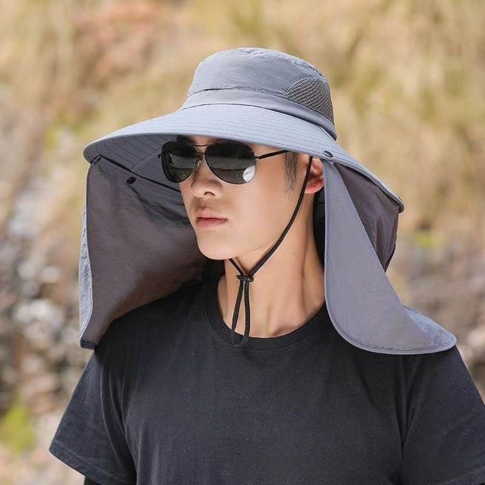 Fashion Cloth Men Sun Hat Big  - Bucket Hat Cotton recension och pris