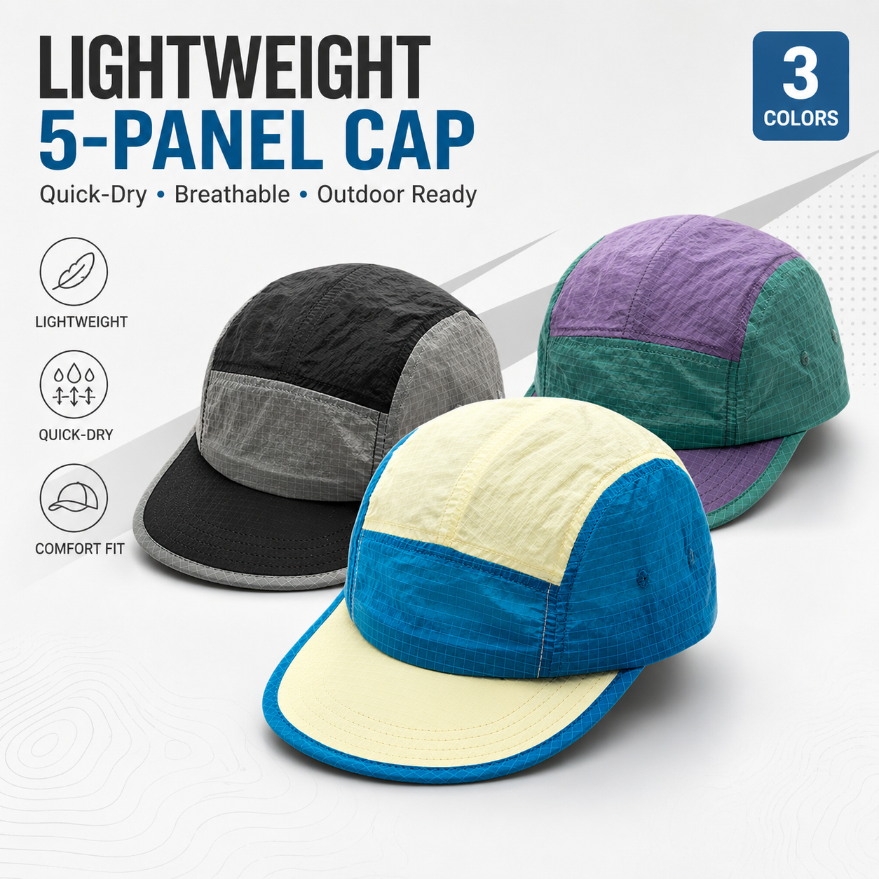 Unisex 5 Panel Camp Cap Ripsto - Corduroy Cap 5 Panel recension och pris