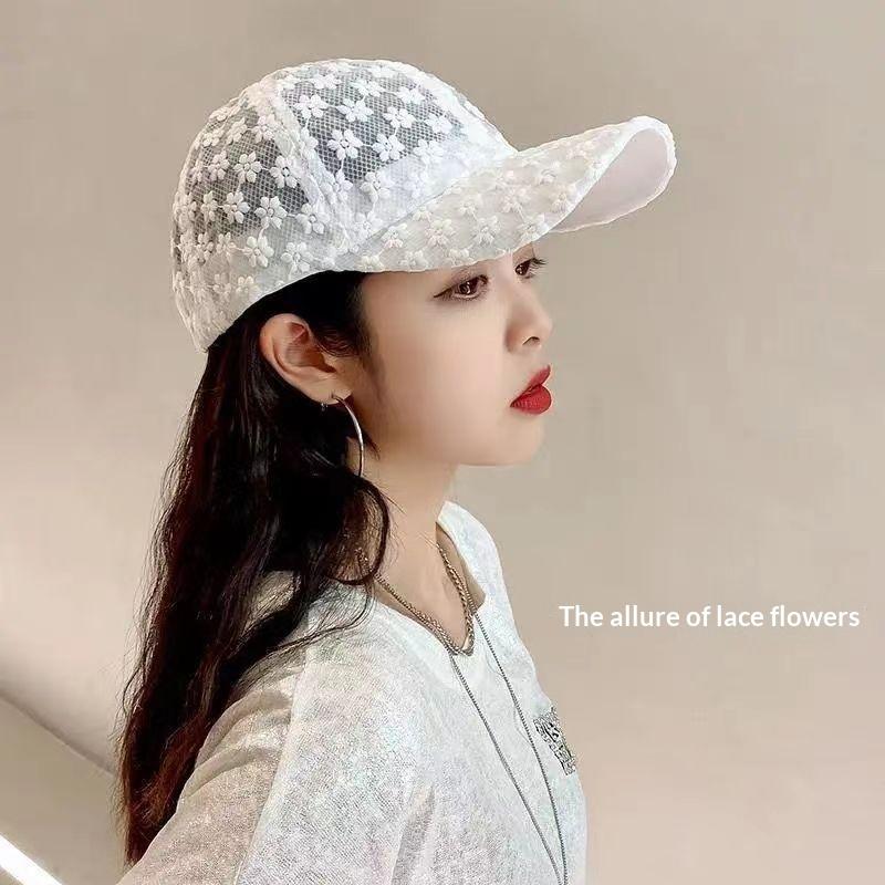 Adjustable Lace Flower Thin Ba - Baseball Cap Structured recension och pris