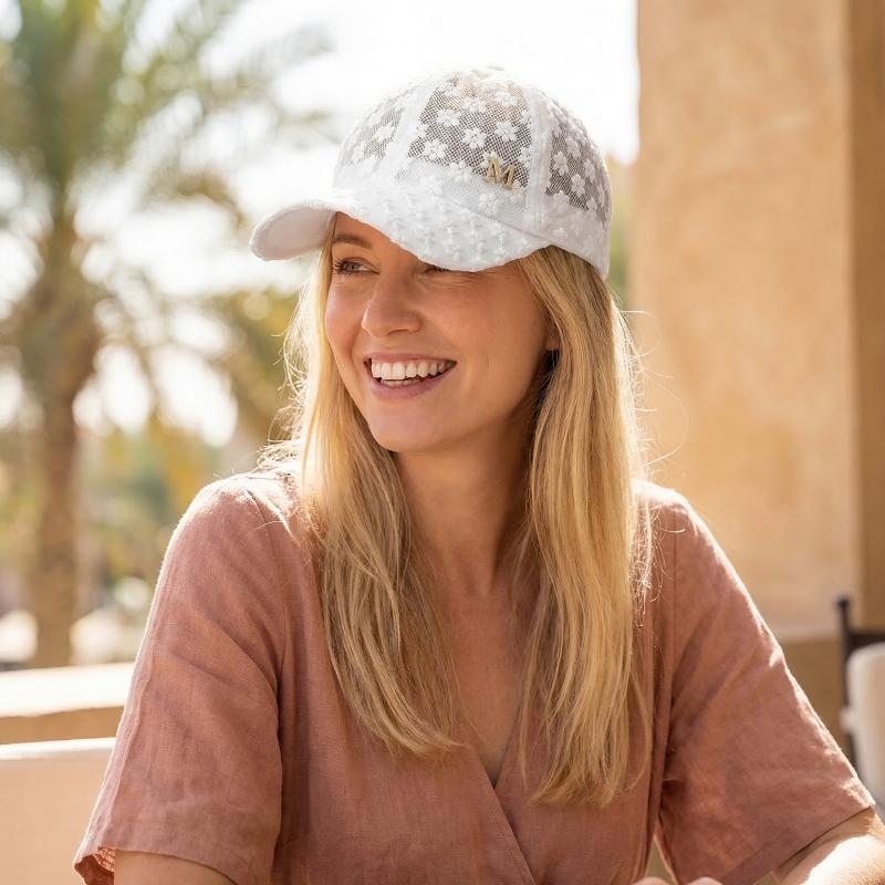Adjustable Lace Flower Thin Ba - Baseball Cap Structured recension och pris