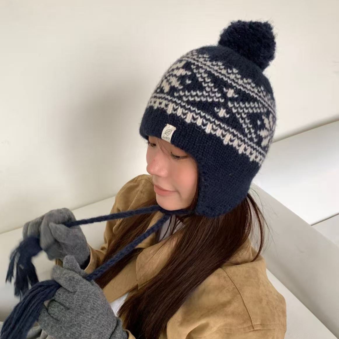 Winter Fair Isle Vintage Trapp - Trapper Hat Ear Flap recension och pris