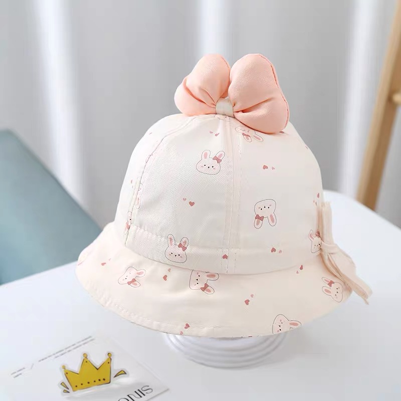 Spring 2026 New Cartoon Bear R - Bucket Hat Cotton recension och pris