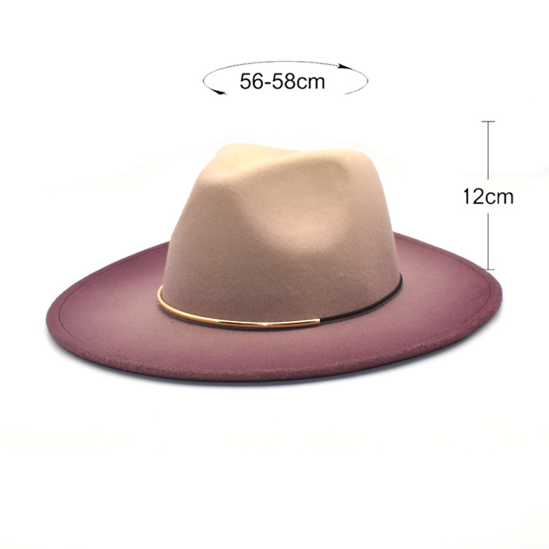 Gradient Large Brim Wool Vinta - Fedora Hat Wool recension och pris