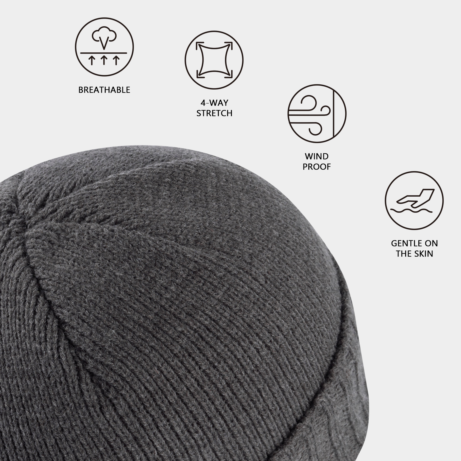 BASSDASH Winter Beanie Hats wi - Beanie Cuffed Knit recension och pris