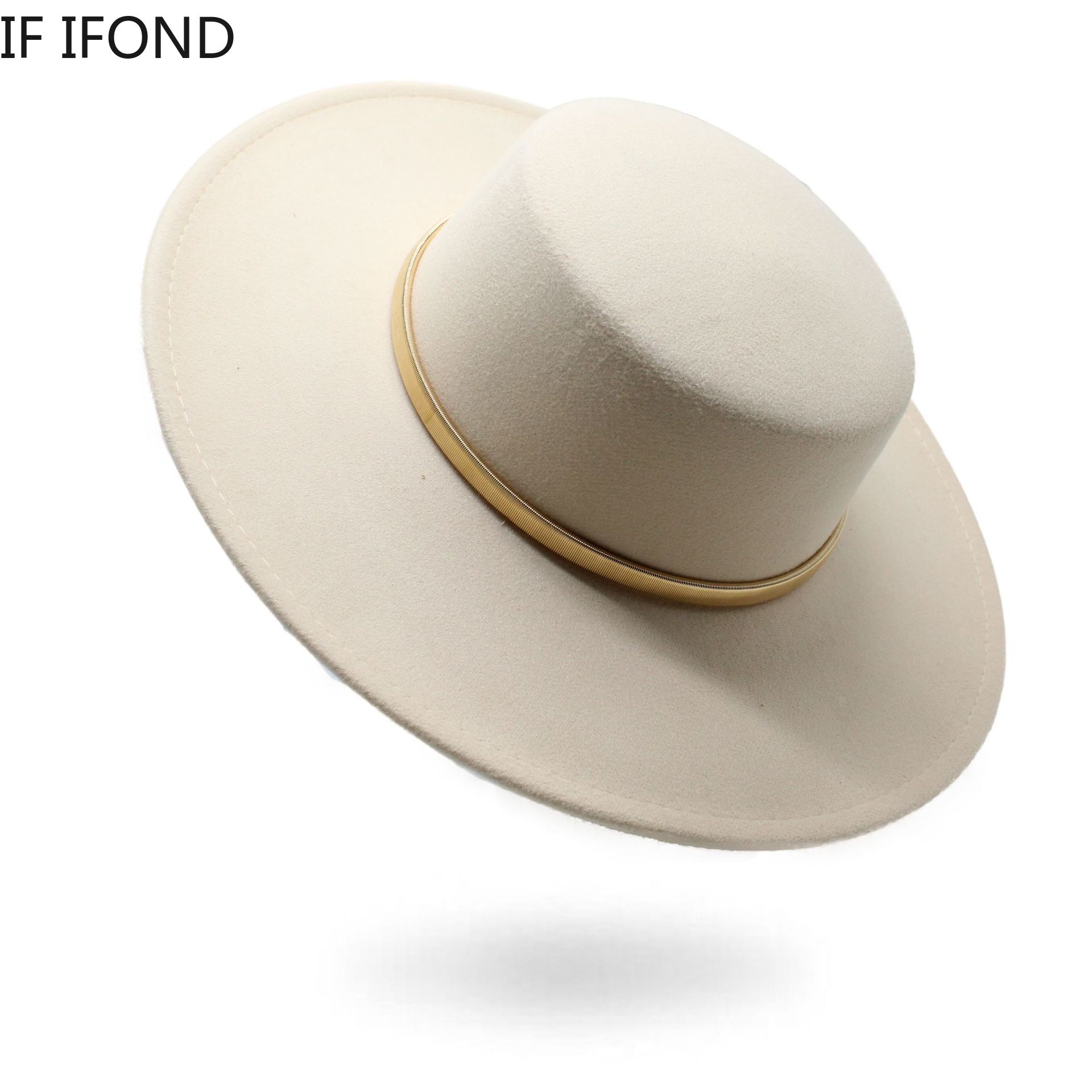 Black Big Wide Brim Church Der - Fedora Hat Wool recension och pris