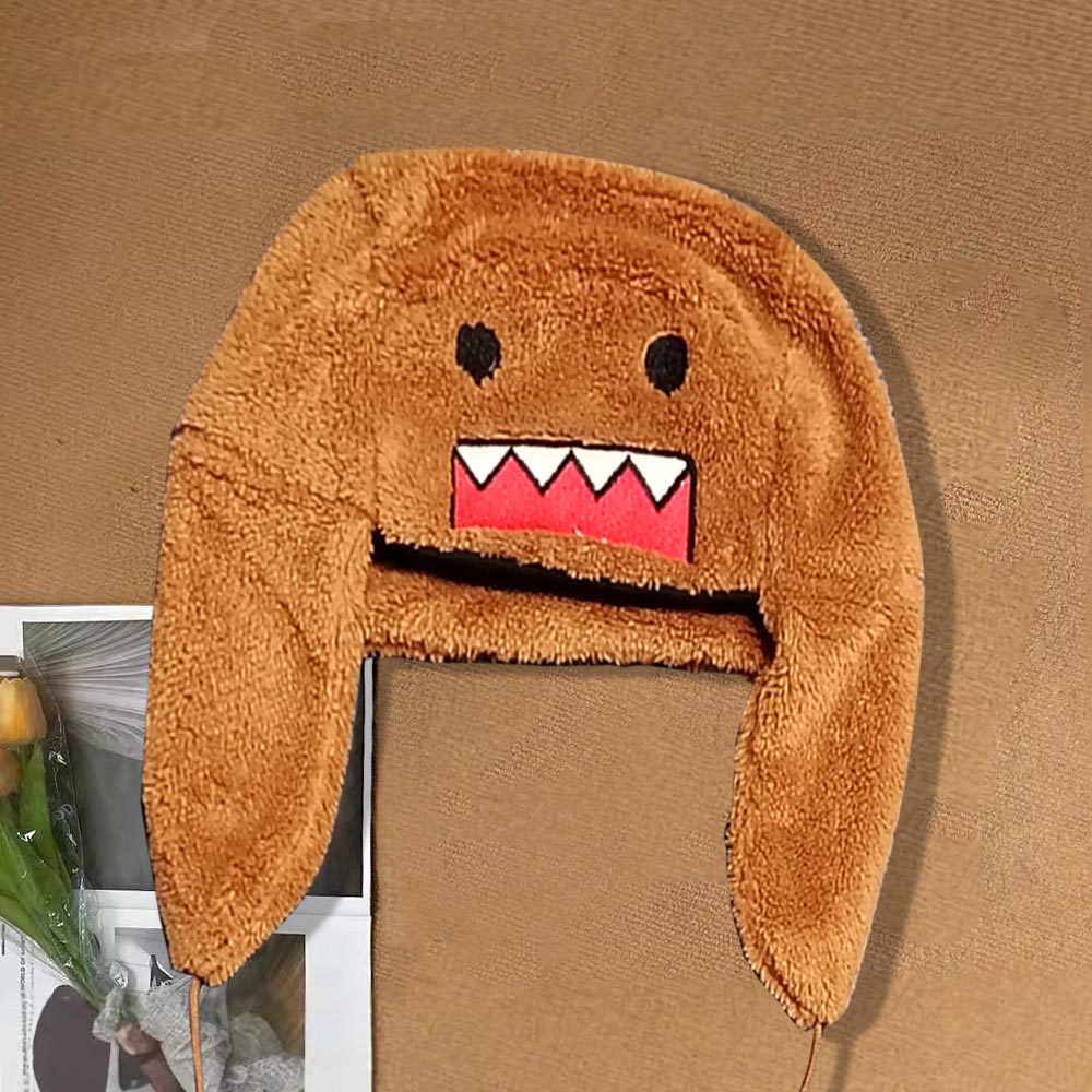 Cartoon Monster Faux Fur Trapp - Trapper Hat Ear Flap recension och pris