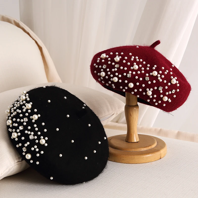 2024 Winter Wool Beret with Rh - Beret French Wool recension och pris