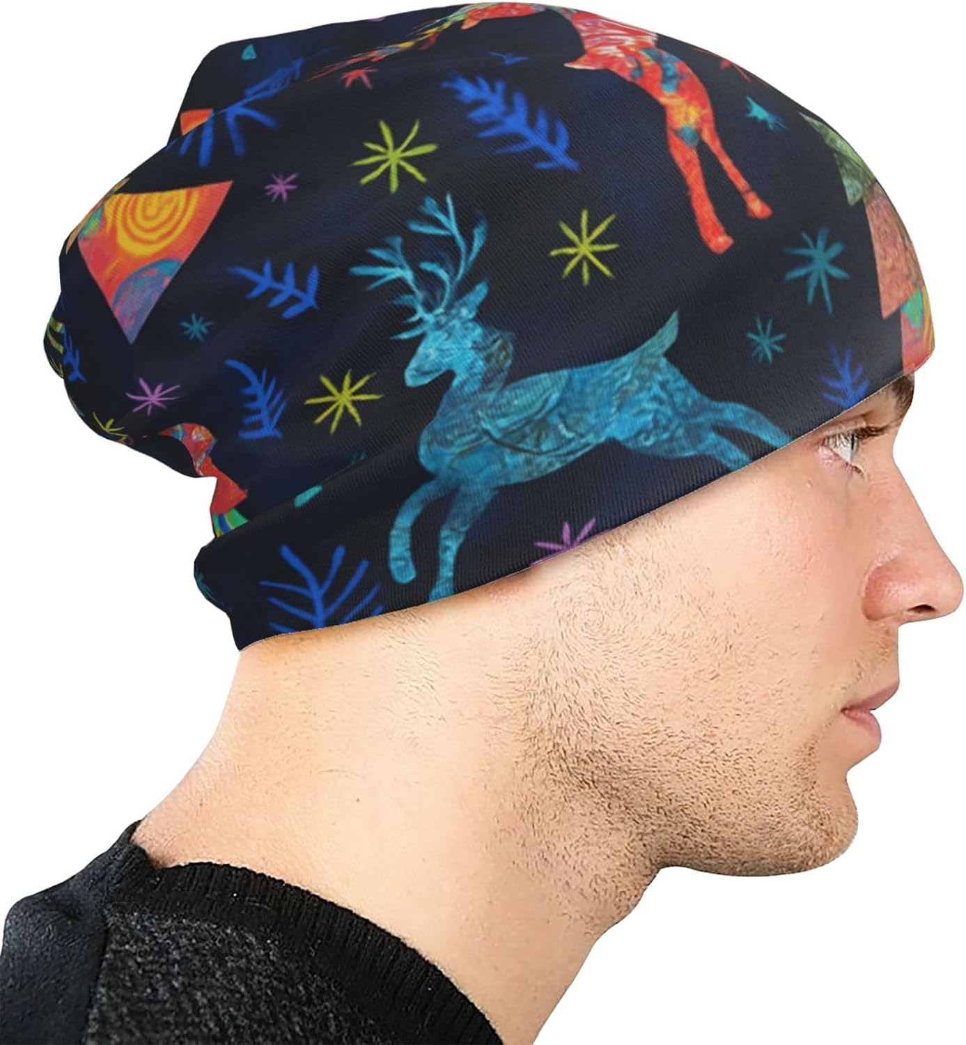 Colorful Candy Knitted Hats Cu - Beanie Cuffed Knit recension och pris