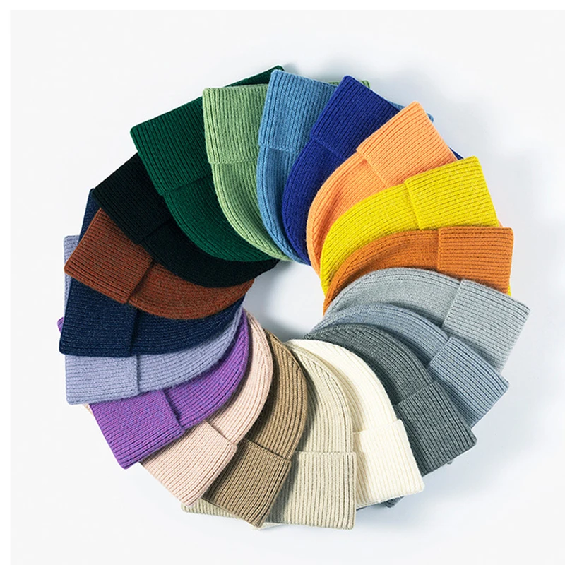24 Colors Winter Hats for Wome - Beanie Cuffed Knit recension och pris