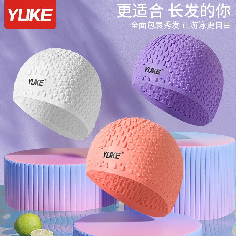 3D Ergonomic Design Ear Pocket - Swim Hat Silicone recension och pris