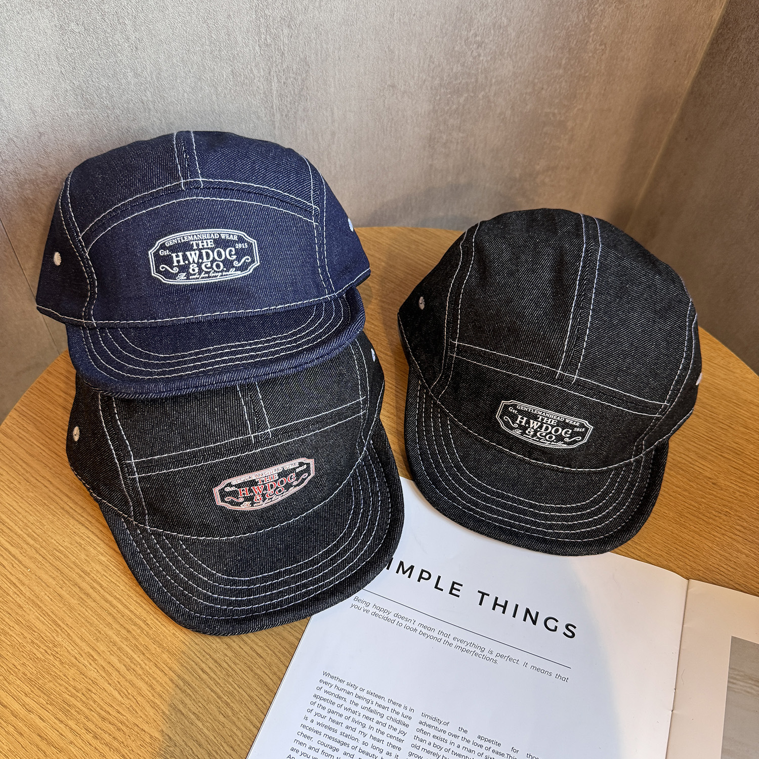 5 Panel Baseball Cap Denim Cot - Corduroy Cap 5 Panel recension och pris