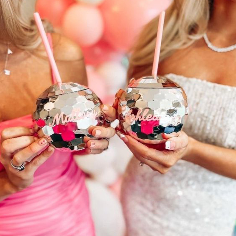 Disco Ball Cups Cowboy hat Dis - Cowboy Hat Straw recension och pris