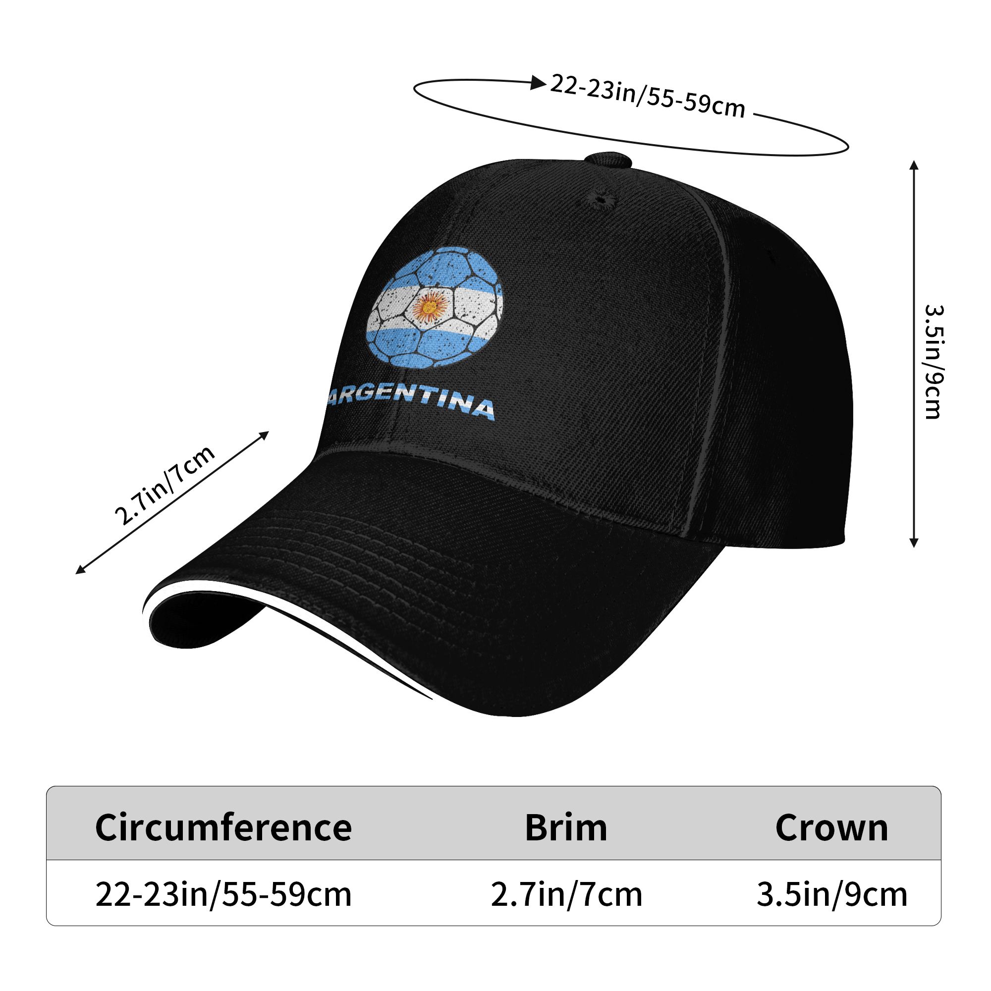 Las malvinas argentina soccer  - Golf Cap Dad recension och pris