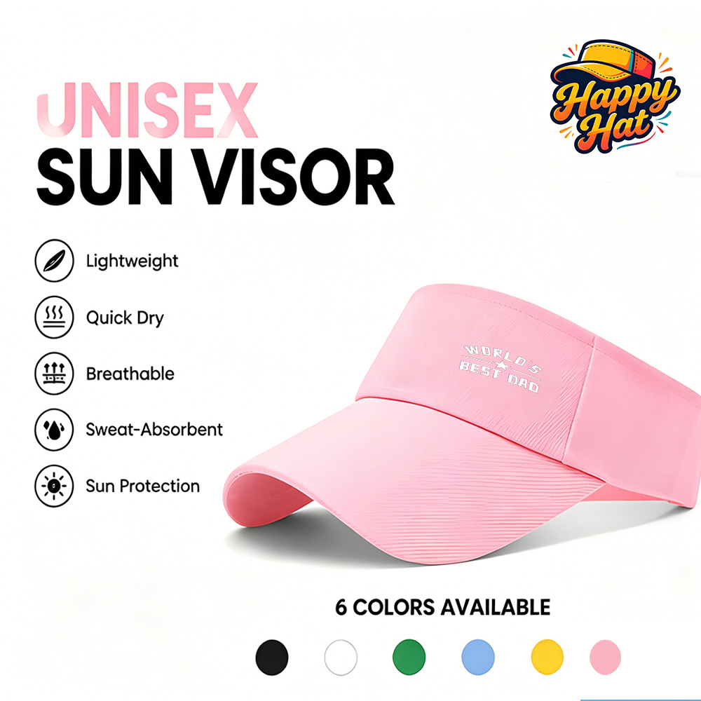 1PC Pink Unisex World's Best D - Golf Cap Dad recension och pris