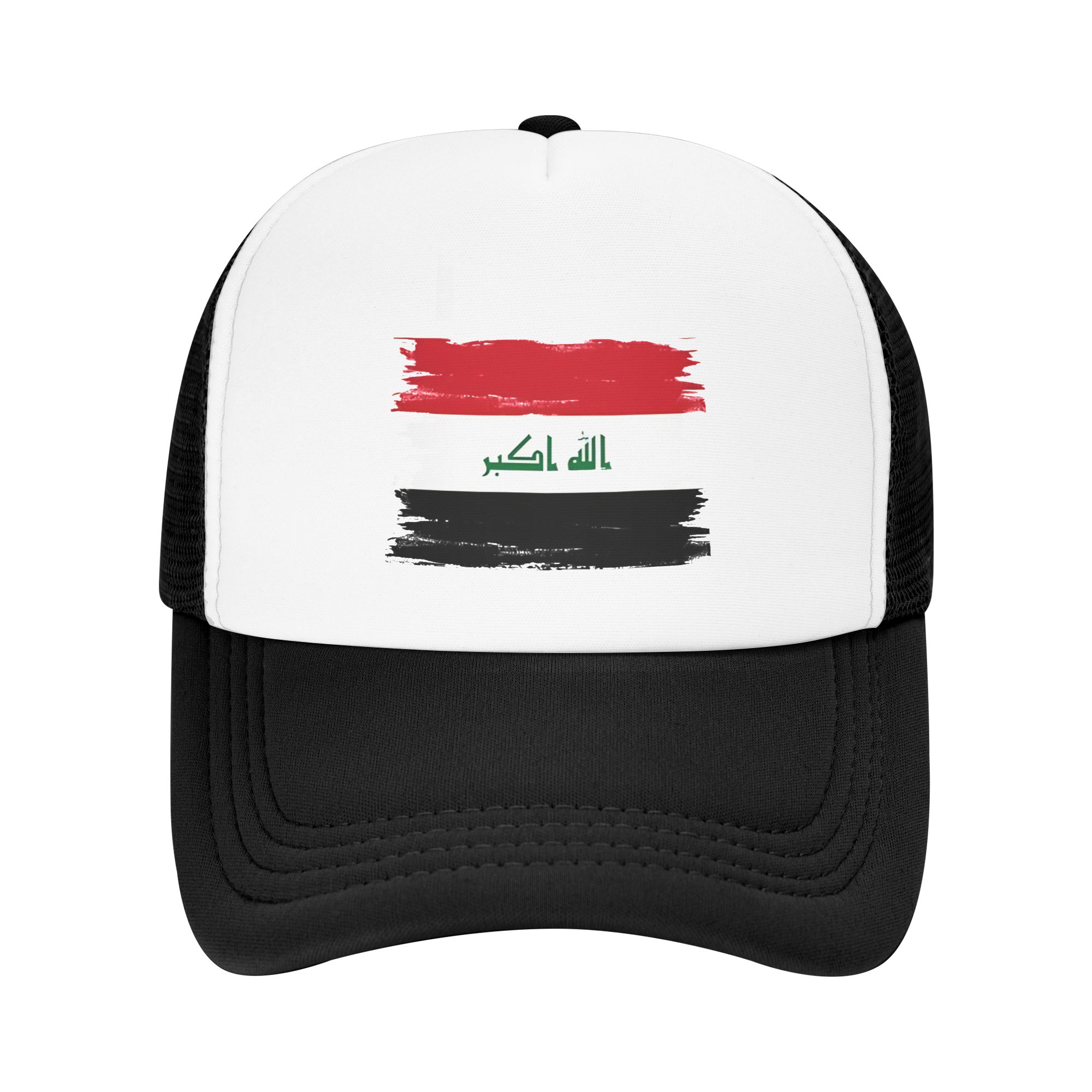 Mesh Sun Hats Iraq Flag Nation - Trucker Cap Mesh recension och pris