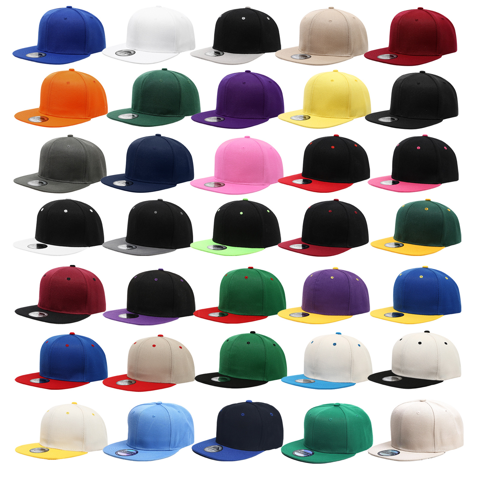 Custom Logo Snapback Caps Men  - Snapback Hat Flat recension och pris