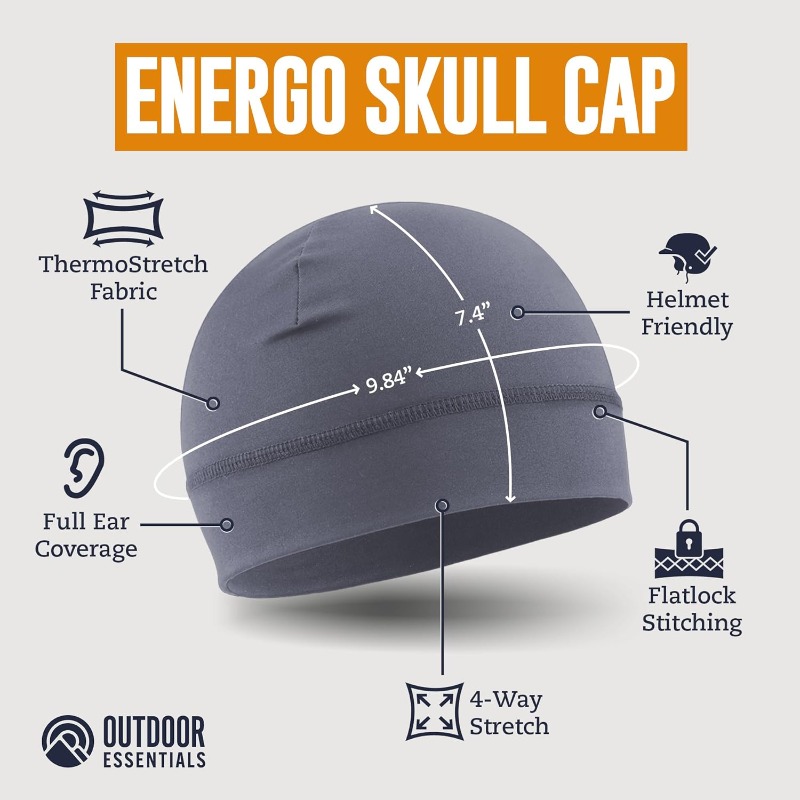 2PCS Summer Quick Dry Cycling  - Skull Cap Helmet Liner recension och pris