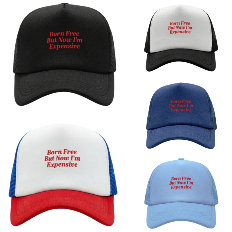 BORN FREE EXPENSIVE Printed Ad - Golf Cap Dad recension och pris