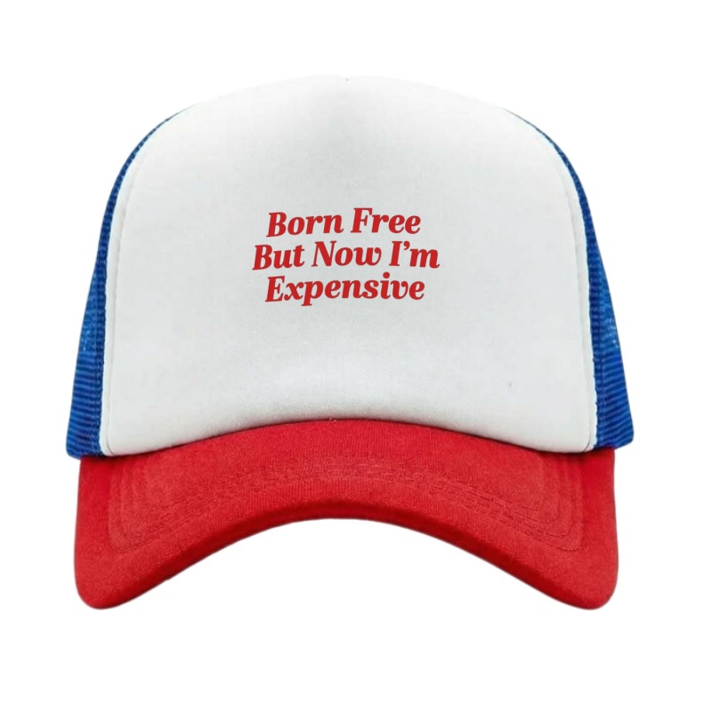BORN FREE EXPENSIVE Printed Ad - Golf Cap Dad recension och pris