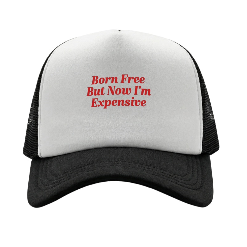 BORN FREE EXPENSIVE Printed Ad - Golf Cap Dad recension och pris