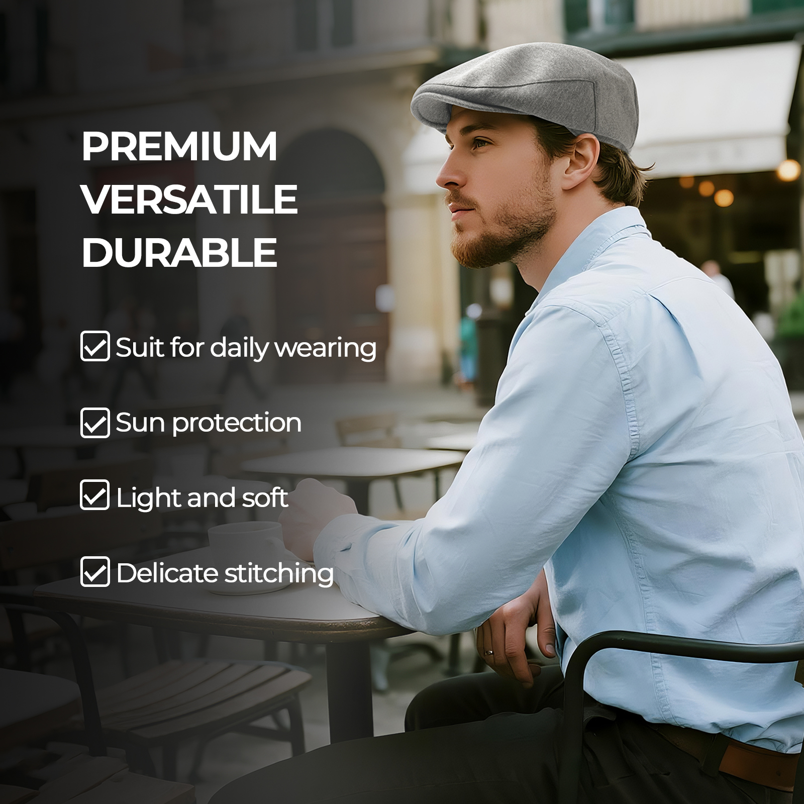 JGAGOUL Classic Newsboy Cap fo - Newsboy Cap Ivy recension och pris