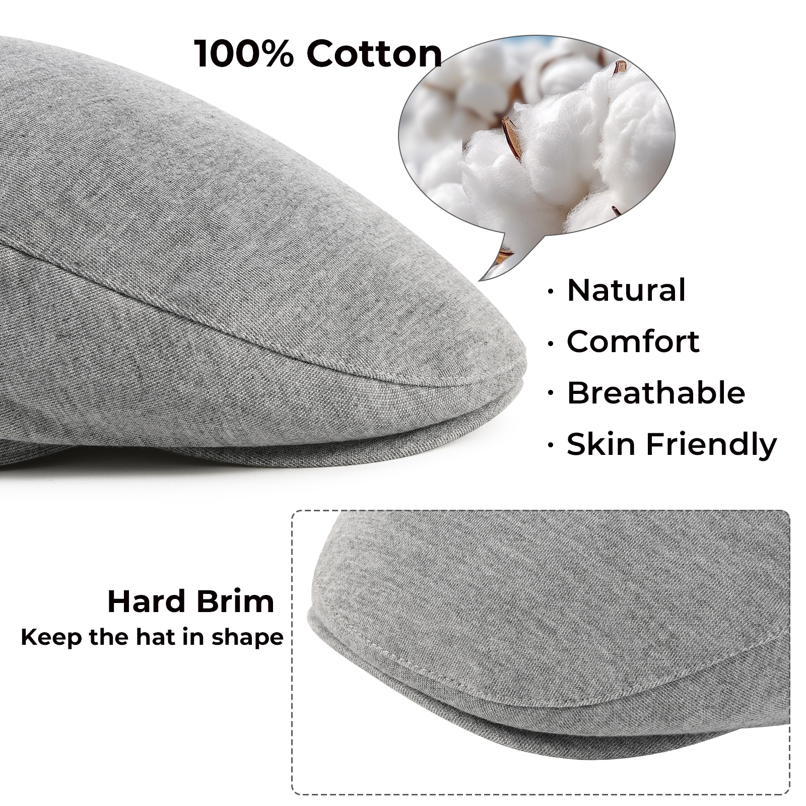 JGAGOUL Classic Newsboy Cap fo - Newsboy Cap Ivy recension och pris