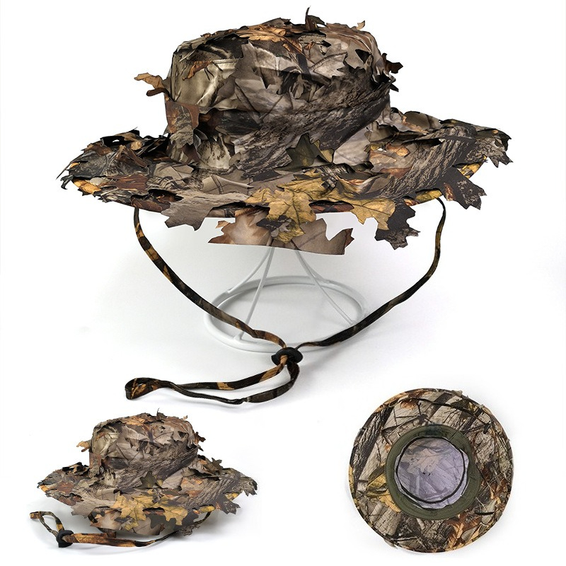 Men's 3D Leaf Camo Boonie Hat, - Boonie Hat Tactical recension och pris