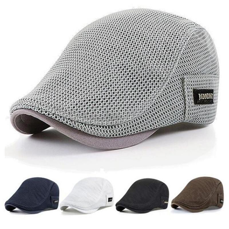Mens Mesh Newsboy Beret Cabbie - Newsboy Cap Ivy recension och pris