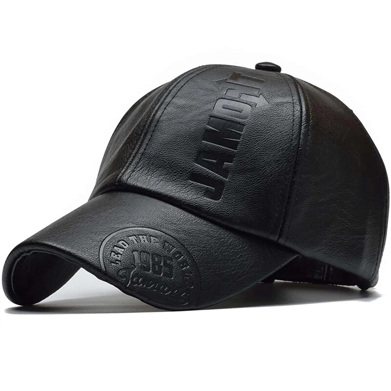 Unisex 1985 Imprinting Leather - Baseball Cap Structured recension och pris