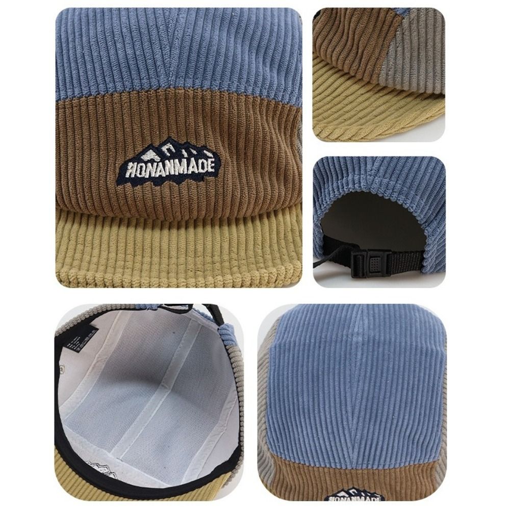 Retro Corduroy Baseball Cap St - Corduroy Cap 5 Panel recension och pris
