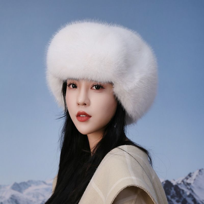 2025 New Winter Women Faux Fur - Winter Trapper Hat recension och pris