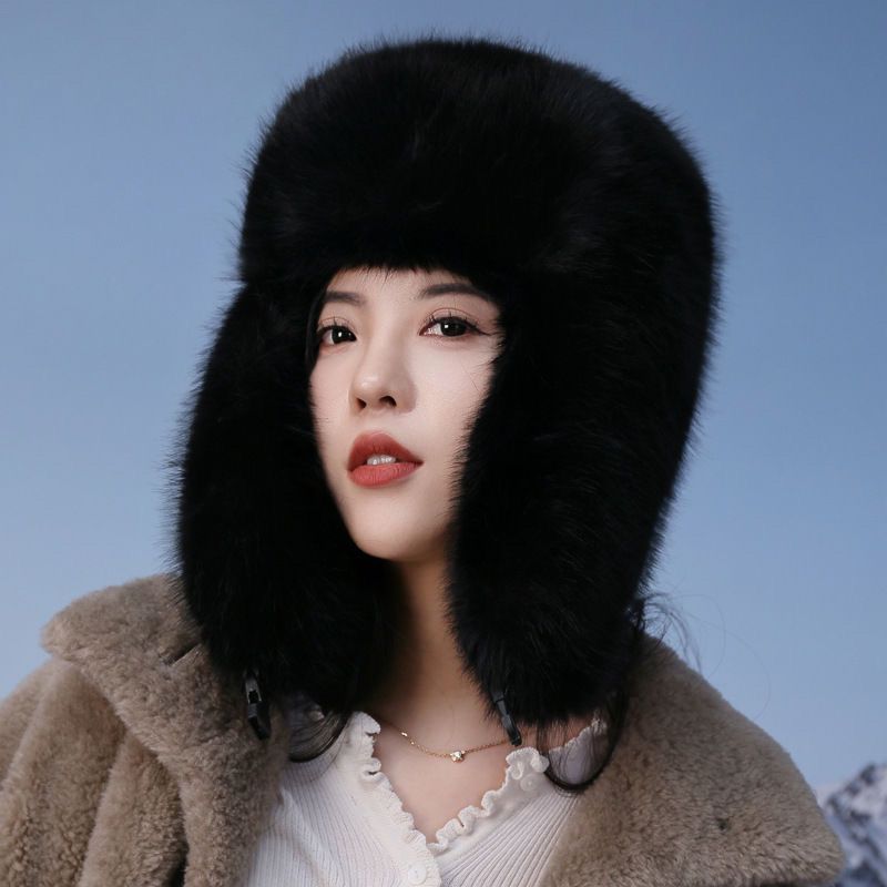 2025 New Winter Women Faux Fur - Winter Trapper Hat recension och pris