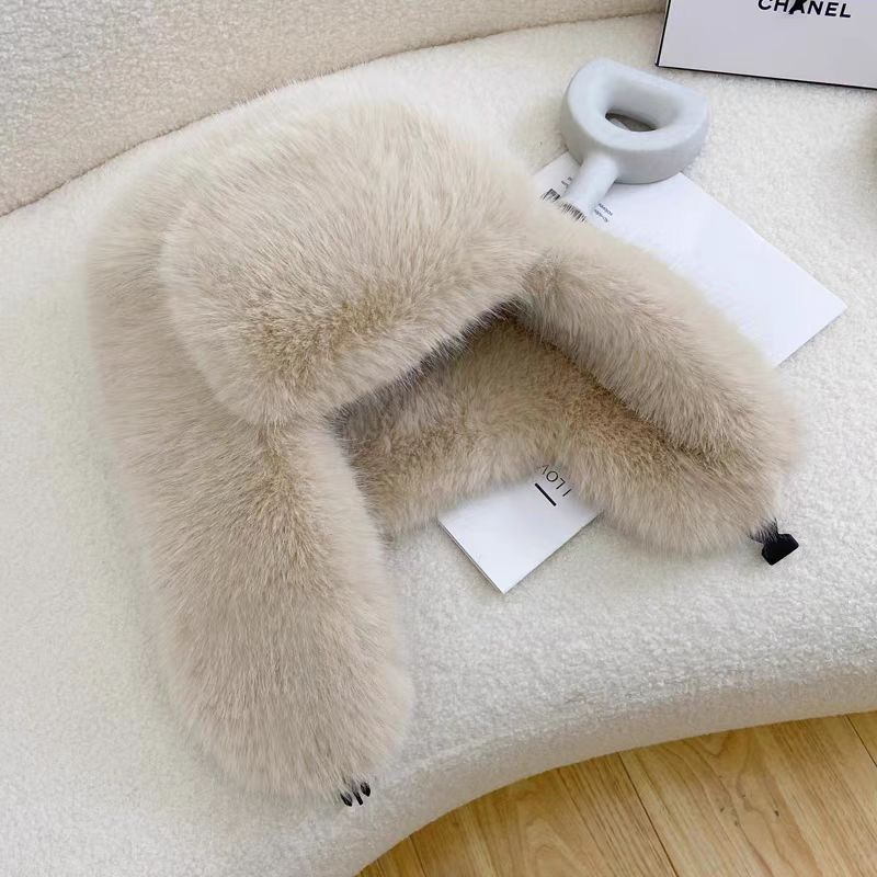 2025 New Winter Women Faux Fur - Winter Trapper Hat recension och pris