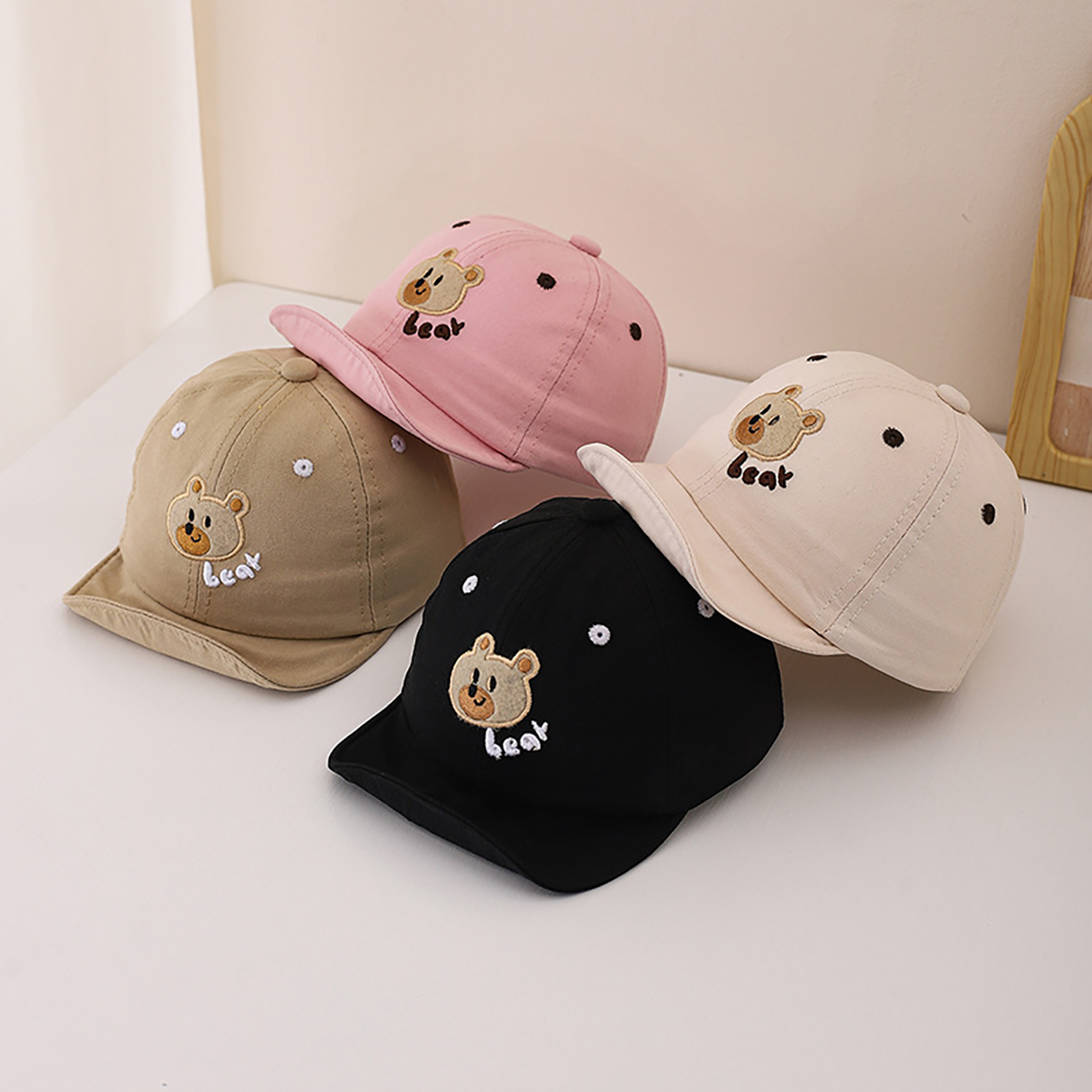 Cute Baby Peaked Hat Soft Brim - Visor Sun Hat recension och pris