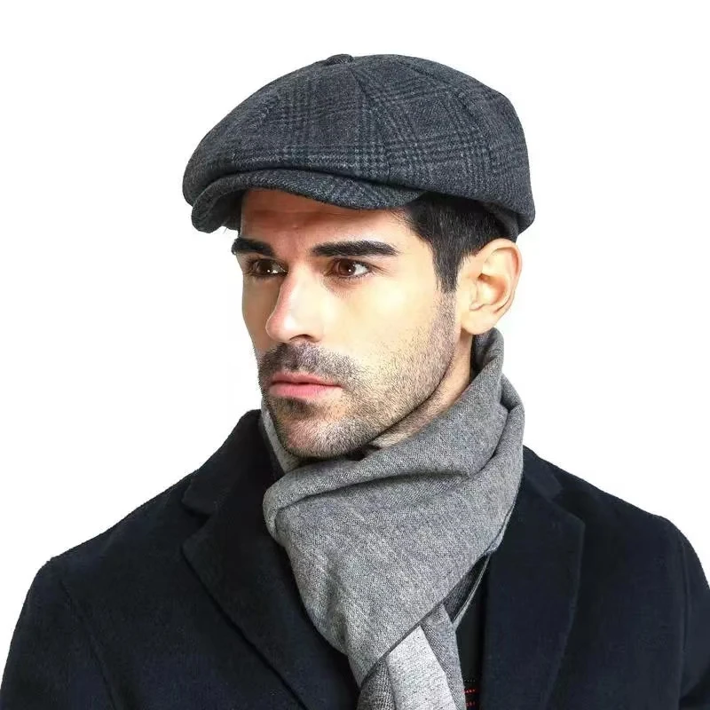 64cm Big Head Oversize Plus Si - Newsboy Cap Ivy recension och pris