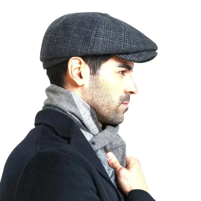 64cm Big Head Oversize Plus Si - Newsboy Cap Ivy recension och pris