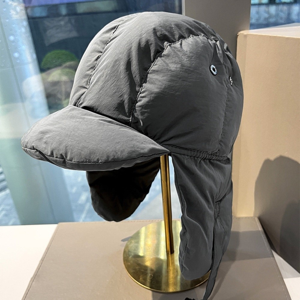 Solid Color Padded Bomber Hats - Trapper Hat Ear Flap recension och pris
