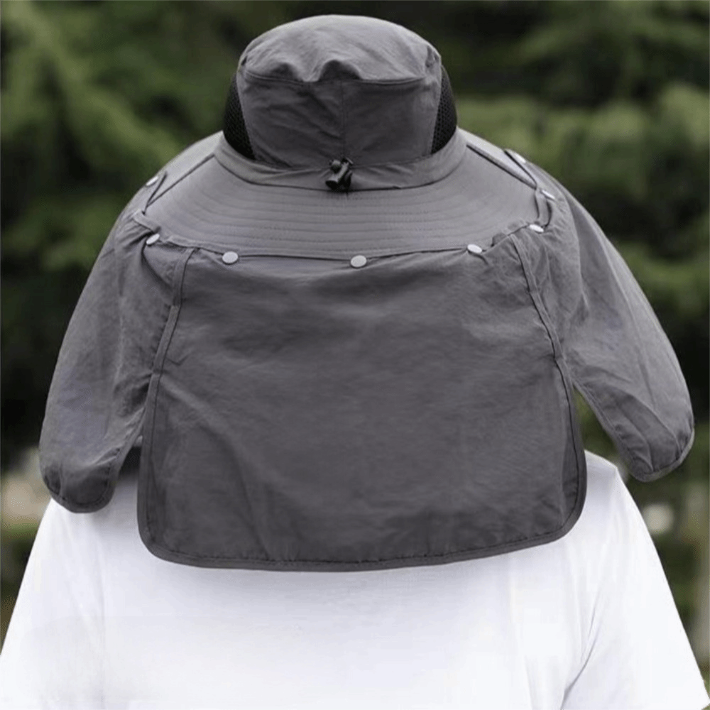 Removable Cloth Men Sun Hat Bi - Bucket Hat Cotton recension och pris
