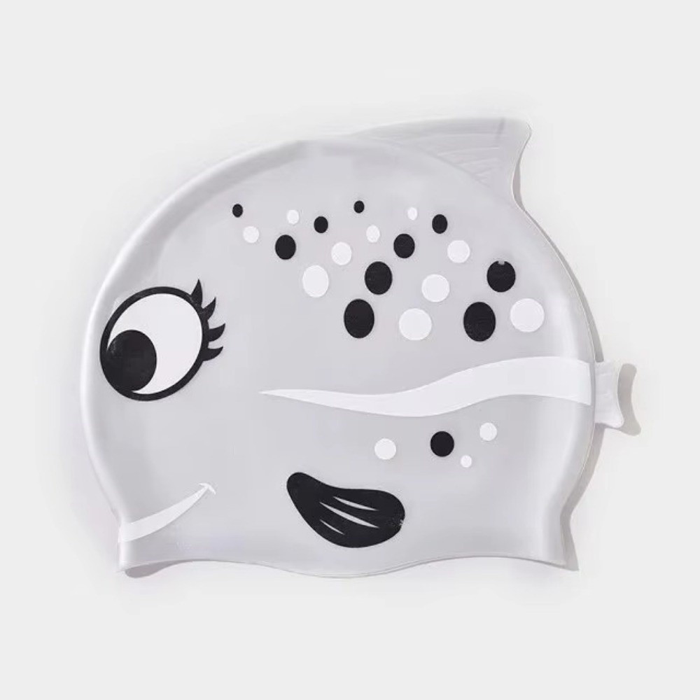 Cute Elastic Children's Swimmi - Swim Hat Silicone recension och pris