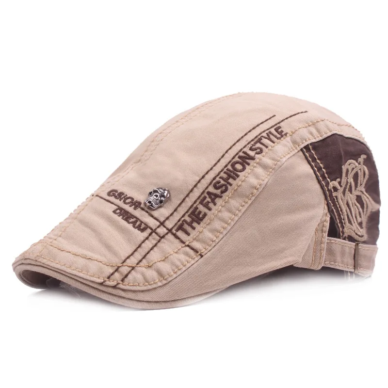 Fashion Letter Beret Hat Men S - Newsboy Cap Ivy recension och pris