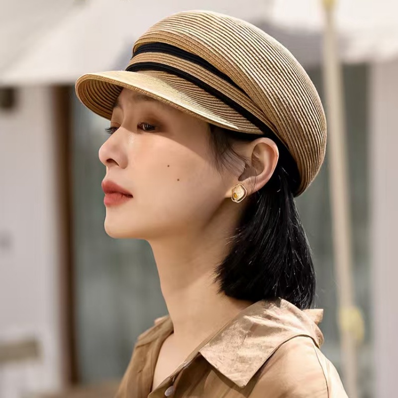 UV Protection Straw Cap Women  - Newsboy Cap Ivy recension och pris