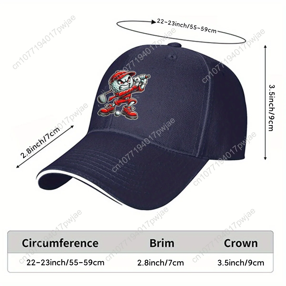 Breathable Men's Trucker Cap w - Dad Hat Cotton recension och pris