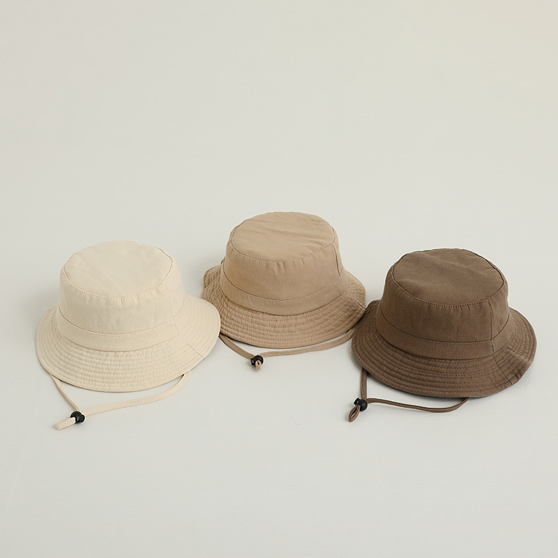 Solid Color Kids Bucket Hat Fa - Bucket Hat Cotton recension och pris