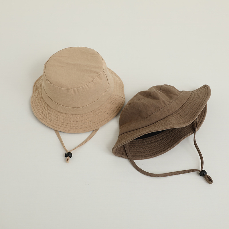 Solid Color Kids Bucket Hat Fa - Bucket Hat Cotton recension och pris